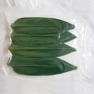 Suşi Dekorasyonu Sashimi Taze Bambu Yaprakları Zongye 7.5cm