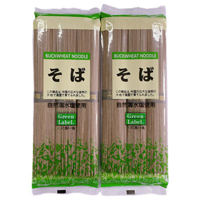 Japon Kalitesi 300g Kurutulmuş Karabuğday Eriştesi Kosher Onaylandı