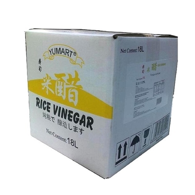 Cam Şişede Doğal Fermente Suşi Pirinç Sirkesi 500ml Yumuşak Varil 18L