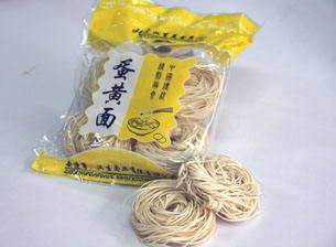 Oval Yuvarlak Şekil 400g Udon Yumurtalı Erişte Az Yağlı