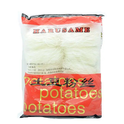 Süpermarket için Anında 100g Harusame Patates Erişte