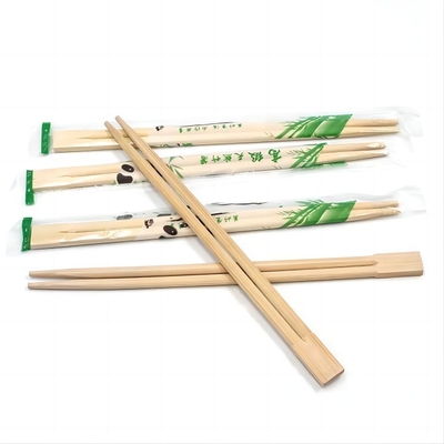 Çin Japon 18.5cm Tek Kullanımlık Bambu Yemek Çubukları OEM