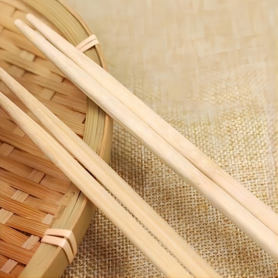 Çin Japon 18.5cm Tek Kullanımlık Bambu Yemek Çubukları OEM