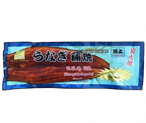 Japon Mutfağı için Suşi gıda Dondurulmuş Unagi Kavrulmuş Yılan Balığı Vakum Paketi
