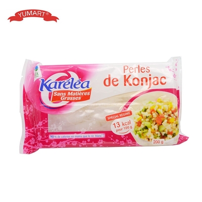 Düşük Karbonhidratlı Pişirme Shirataki Konjac Erişte Düşük Şeker Yarım Şeffaf