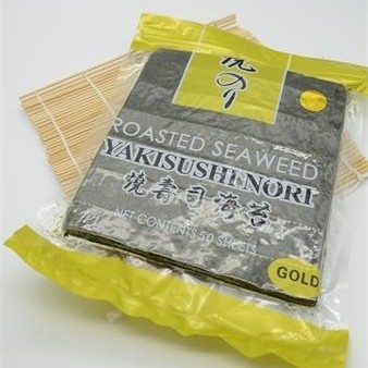 Kavrulmuş Alga Sushi Yaki Nori Yosun 10 Yaprak