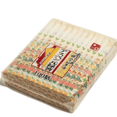 OEM Tek Kullanımlık Bambu Çubuklar 18.5cm 20.5cm İkiz Üst Kesim