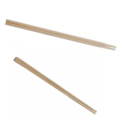 OEM Tek Kullanımlık Bambu Çubuklar 18.5cm 20.5cm İkiz Üst Kesim