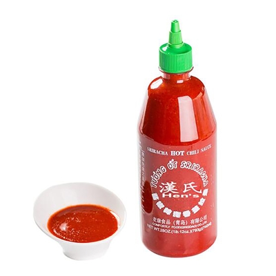 Kırmızı 793G Japon Baharatlı Sos Restoranları Sriracha Biber Sosu