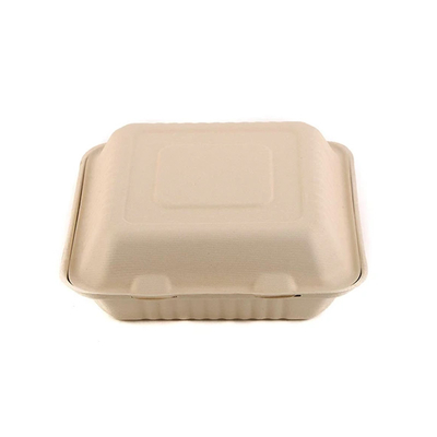 Eko Yemek Servis Araçları Biyobozunur 1000ml Paket Yemek Kabı