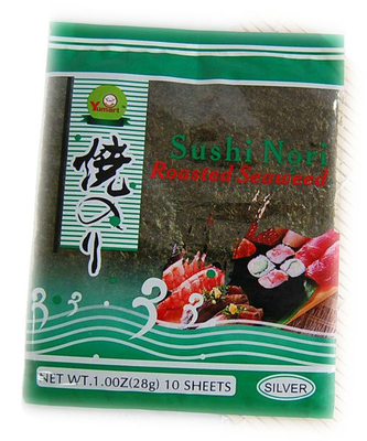 28g Koşer Yaki Nori Yosun Orijinal Sargılı 10 Yaprak
