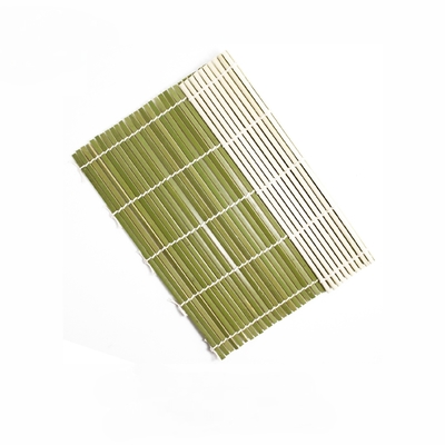 27*27cm Yeşil Bambu Suşi Rolling Mat Japon Suşi Rulo