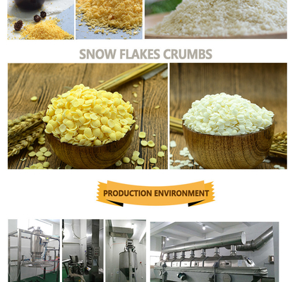 Fry Foods 6mm Sağlıklı Panko Ekmek Kırıntıları Buğday Unu İçindekiler