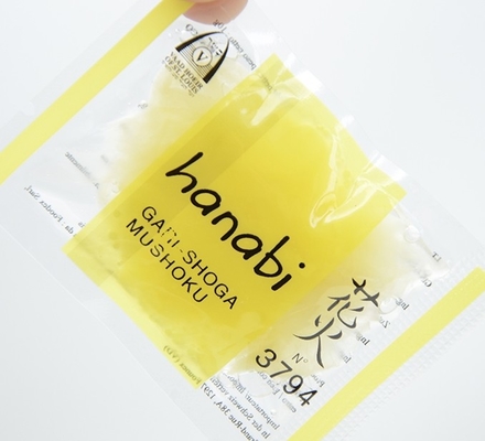 HACCP Paket Servis, Tatlı Sirke İçinde Dilimlenmiş 10g Turşu Suşi Zencefil