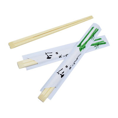 Çin Tensoge Tek Kullanımlık Bambu Yemek Çubukları 4.0MM 4.5MM Kalınlık