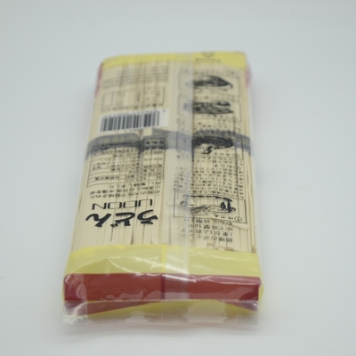 400g Japon Tarzı Kuru Udon Soba Erişte Yuvarlak Şekil Beyaz Renk