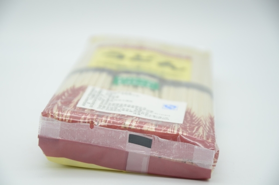 400g Japon Tarzı Kuru Udon Soba Erişte Yuvarlak Şekil Beyaz Renk