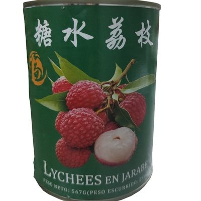 Lychee Konserve Meyve Sebze Litchi Bütün / Kırık Hafif Şurup