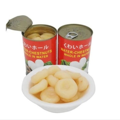 Tatlı 425g 567g Konserve Meyveler Sebzeler Şuruplu Su Kestanesi