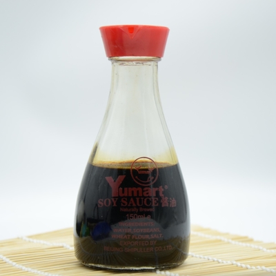 HACCP ISO Çin Tarzı Açık Koyu Soya Sosu 150ml Perakende Paket