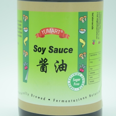 Süpermarket Japon Tarzı Soya Sosu 500ml Cam Şişe Doğal Soya Demlenmiş