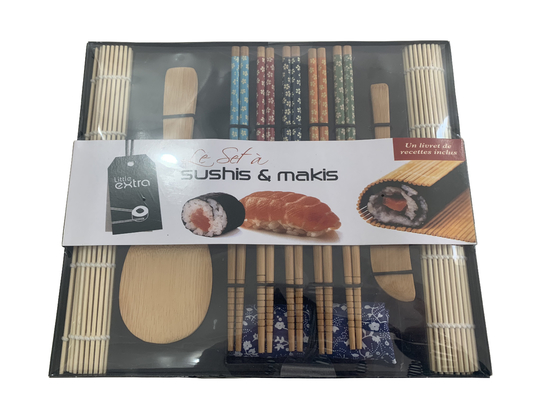 Bambu Suşi Yuvarlama Seti Tam DIY Japon Suşi Yapma Seti