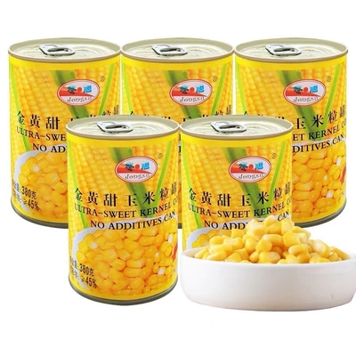 250G Konserve Sebzeler Dondurucu Tatlı Mısır Tatlı Çekirdekli Mısır