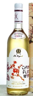 750ml Taze Erik Sake Japon Şarabı Benzersiz Sake Pirinç Şarabı Erik Likörü