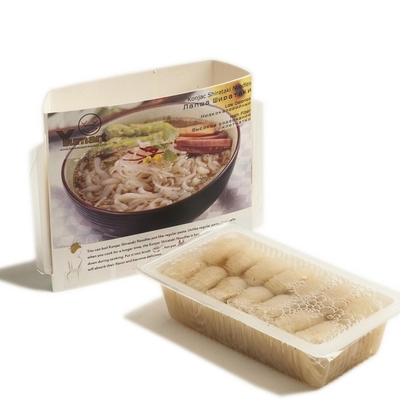 GDO'suz Shirataki Konjac Erişte Düşük Kalorili Kokusuz Şekersiz