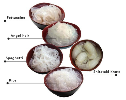 Çin Organik Düşük Karbonhidrat Shirataki Konjac Erişte Şekersiz Sağlık Gıda