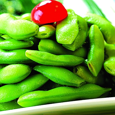 IQF Soyulmuş Edamame Fasulye Çekirdekleri Baklalı Dondurulmuş Yeşil Soya Fasulyesi