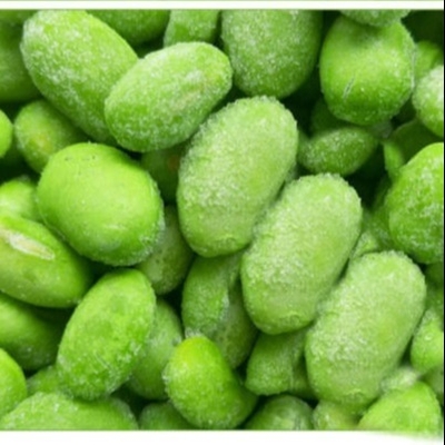 6cm Dondurulmuş Edamame Fasulye Mukimame IQF Kabuklu Edamame Pod