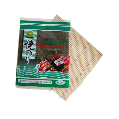 Kurutulmuş Kavrulmuş 100 Yaprak Yaki Nori Yosun Japon Oem Kabul