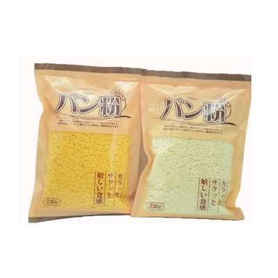 Yiyecekler 1kg Japon Panko Ekmek Kırıntıları Restoranlar İçin Beyaz Glutensiz